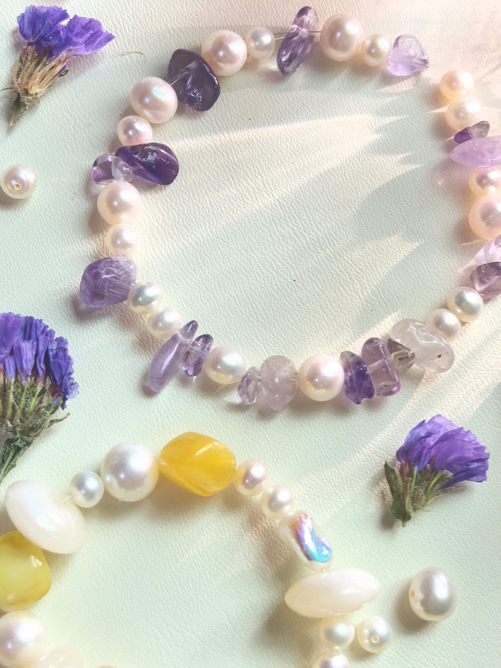 Lilac Pearl bracelet